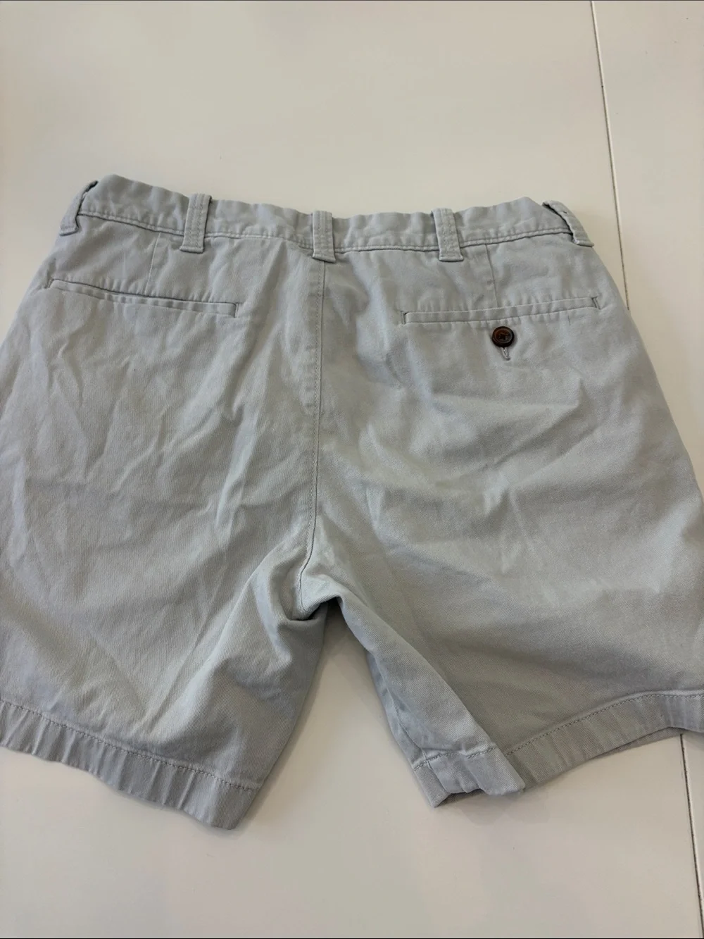 J. Crew Men’s Flat Front Shorts — Green, Blue, Light Gray
